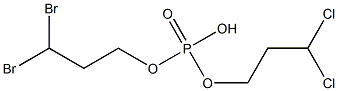 Dibromopropyl dichloropropyl phosphate 구조식 이미지