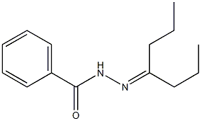 N'-(1-Propylbutylidene)benzohydrazide 구조식 이미지