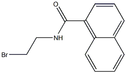 N-(2-Bromoethyl)-1-naphthamide Structure