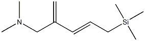 [(2E)-4-(Dimethylaminomethyl)-2,4-pentadienyl]trimethylsilane 구조식 이미지