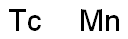 Manganese technetium 구조식 이미지