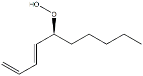 (5S)-5-Hydroperoxy-1,3-decadiene Structure
