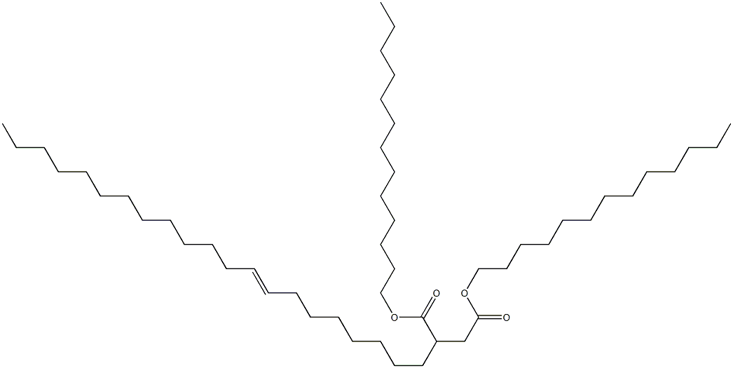 2-(8-Henicosenyl)succinic acid ditridecyl ester Structure