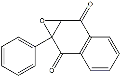 1a,7a-Dihydro-1a-phenylnaphtho[2,3-b]oxirene-2,7-dione 구조식 이미지