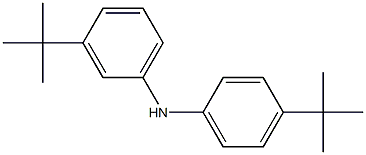 3-tert-Butylphenyl-4-tert-butylphenylamine Structure