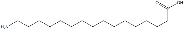 16-Aminohexadecanoic acid 구조식 이미지