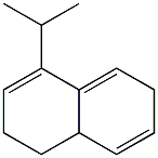 1,2,6,8a-Tetrahydro-4-isopropylnaphthalene 구조식 이미지