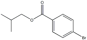 p-Bromobenzoic acid isobutyl ester Structure