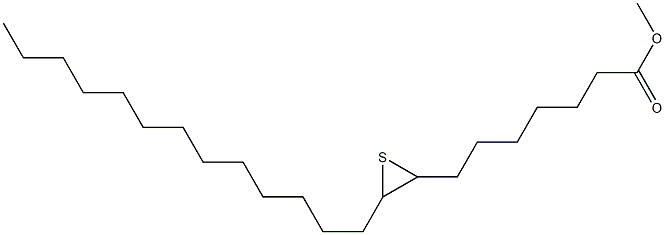 8,9-Epithiodocosanoic acid methyl ester Structure
