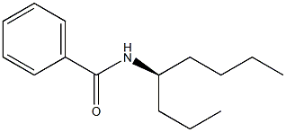 (-)-N-[(R)-1-Propylpentyl]benzamide 구조식 이미지