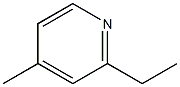 2-Ethyl-4-methylpyridine Structure