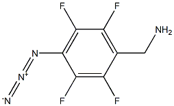 4-Azido-2,3,5,6-tetrafluorobenzenemethanamine 구조식 이미지