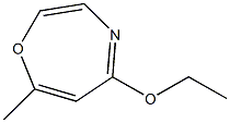 5-Ethoxy-7-methyl-1,4-oxazepine Structure