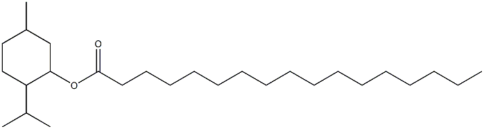 2-Isopropyl-5-methylcyclohexanol heptadecanoate 구조식 이미지