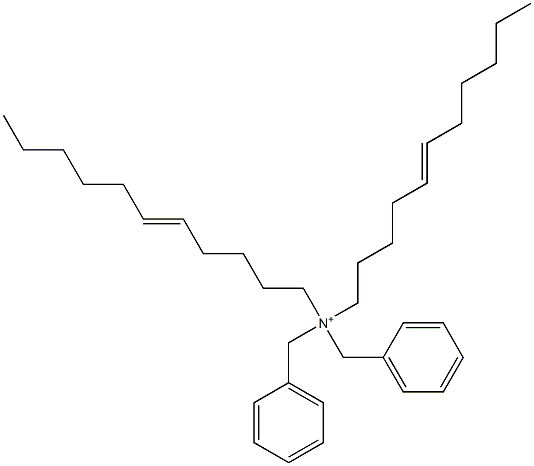 Di(5-undecenyl)dibenzylaminium Structure
