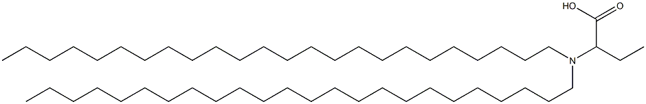 2-(Ditetracosylamino)butyric acid 구조식 이미지