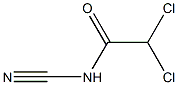Dichlorocyanoacetamide 구조식 이미지