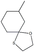 9-Methyl-1-oxa-4-thiaspiro[4.5]decane 구조식 이미지