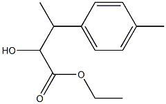 3-(4-Methylphenyl)-2-hydroxybutyric acid ethyl ester 구조식 이미지