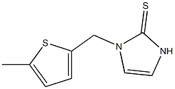 1-(5-Methyl-2-thienylmethyl)-1H-imidazole-2(3H)-thione Structure