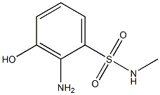 2-Amino-3-hydroxy-N-methylbenzenesulfonamide 구조식 이미지