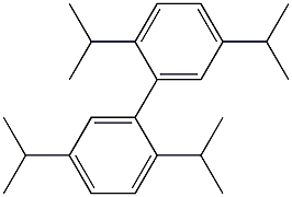 2,5,2',5'-Tetraisopropyl-1,1'-biphenyl Structure