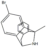 7-Bromo-5-methyl-10,11-dihydro-5H-dibenzo[a,d]cyclohepten-5,10-imine 구조식 이미지