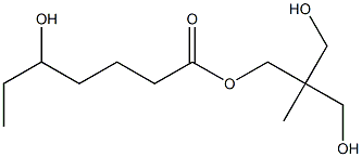 5-Hydroxyheptanoic acid 2,2-bis(hydroxymethyl)propyl ester Structure