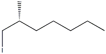 [R,(-)]-1-Iodo-2-methylheptane 구조식 이미지