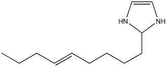 2-(5-Nonenyl)-4-imidazoline Structure