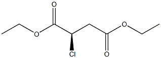[R,(+)]-Chlorosuccinic acid diethyl ester Structure