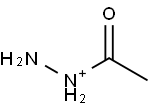 1-Acetylhydrazinium 구조식 이미지