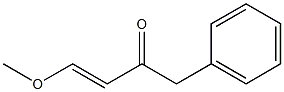 4-Methoxy-1-phenyl-3-buten-2-one 구조식 이미지