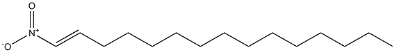 (1E)-1-Nitro-1-pentadecene 구조식 이미지