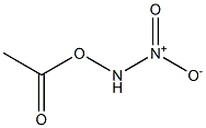 O-Acetyl-N-nitrohydroxylamine 구조식 이미지