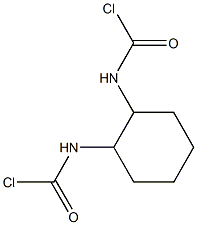 N,N'-Bis(chloroformyl)-1,2-cyclohexanediamine 구조식 이미지