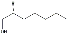 [R,(+)]-2-Methyl-1-heptanol 구조식 이미지