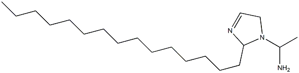 1-(1-Aminoethyl)-2-pentadecyl-3-imidazoline Structure