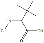 2-Chloroamino-3,3-dimethylbutyric acid 구조식 이미지