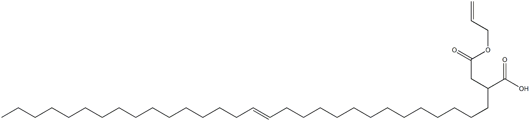 2-(14-Triacontenyl)succinic acid 1-hydrogen 4-allyl ester Structure