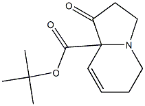 1-Oxo-1,2,3,5,6,8a-hexahydroindolizine-8a-carboxylic acid tert-butyl ester 구조식 이미지