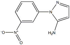 1-(3-Nitrophenyl)-1H-pyrazol-5-amine Structure