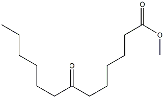 7-Oxotridecanoic acid methyl ester 구조식 이미지