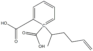 (-)-Phthalic acid hydrogen 1-[(R)-5-hexene-2-yl] ester 구조식 이미지