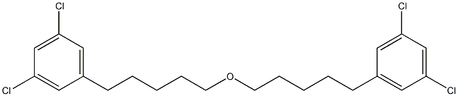 3,5-Dichlorophenylpentyl ether Structure