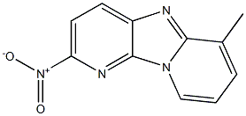 6-Methyl-2-nitrodipyrido[1,2-a:3',2'-d]imidazole 구조식 이미지