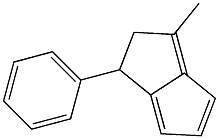 1-Phenyl-3-methyl-1,2-dihydropentalene 구조식 이미지