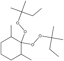 2,6-Dimethyl-1,1-bis(tert-pentylperoxy)cyclohexane 구조식 이미지