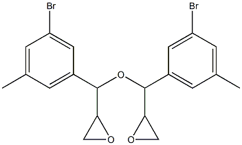 3-Bromo-5-methylphenylglycidyl ether Structure