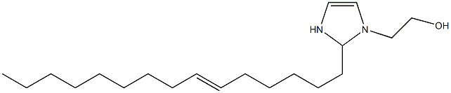 2-(6-Pentadecenyl)-4-imidazoline-1-ethanol 구조식 이미지